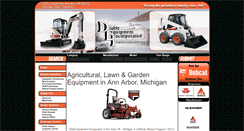 Desktop Screenshot of diubleequipment.com