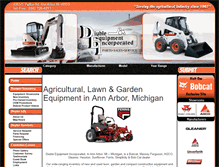 Tablet Screenshot of diubleequipment.com